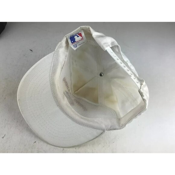 Annco Unisex Adult White Red Cincinnati Reds Spring Training Snapback Hat Cap OS - Picture 6 of 8